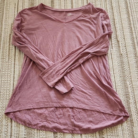 True Craft Mauve Long Sleeve Tee - Picture 1 of 4